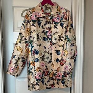 Elegant Floral Women's Blazer